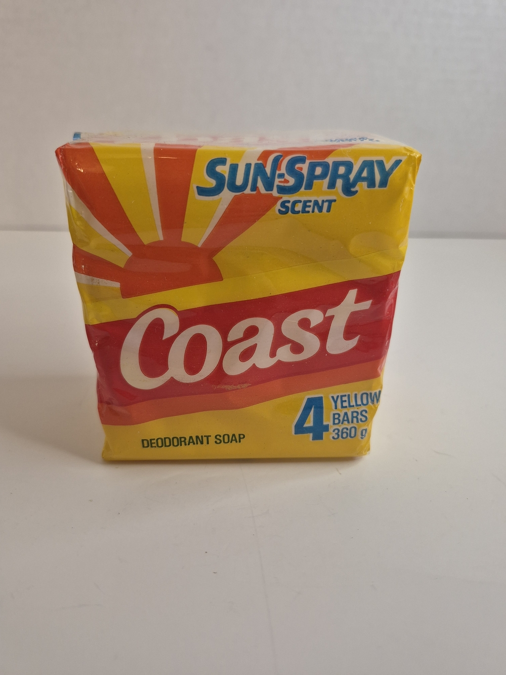 Vintage 4 PACK Coast Sun-Spray Scent Deodorant Soap Very Rare Discontinued